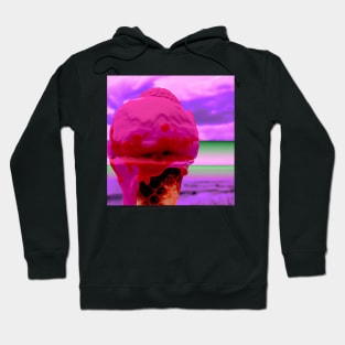 Raspberry ice cream Hoodie